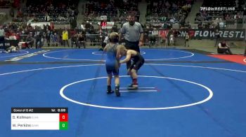 70 lbs Consolation - George Kollman, Elkhorn WC vs Weston Perkins, Dark Cloud WC