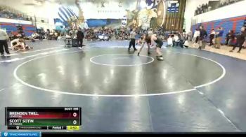 195 lbs 5th Place Match - Scott Sotin, St. Maries vs Brenden Thill, Lewiston