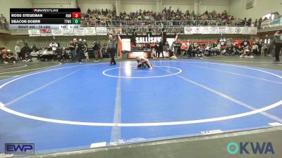 75 lbs Final - Ross Stegeman, Raw Wrestling Club vs Deacon Doerr, Team Tulsa Wrestling Club