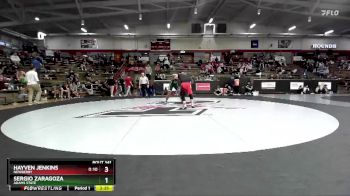 184 lbs Cons. Round 2 - Sergio Zaragoza, Adams State vs Hayven Jenkins, Newberry