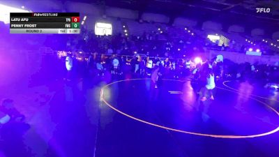 145-152 lbs Round 2 - Latu Afu, Team Pride Academy vs Penny Frost, Fremont Wrestling Club