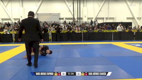 Saul Méndez García vs Daniel Michael Stapinski 2024 World IBJJF Jiu-Jitsu No-Gi Championship