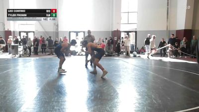165 lbs Round Of 16 - Leo Contino, West Virginia vs Tyler Fromm, Franklin & Marshall