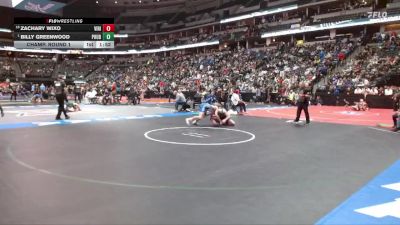 157-5A Champ. Round 1 - Billy Greenwood, Poudre vs Zachary Wixo, Vista Ridge