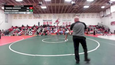 235 lbs Champ. Round 3 - Shauna Anderson, Thunder Ridge vs Natalya Hoobery, Weiser