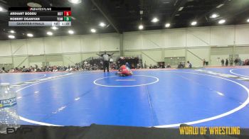 150 lbs Quarterfinal - Arihant Boddu, Best Trained 14U 1 vs Robert Oganyan, Team Dash 14U