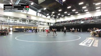 149 lbs Semifinal - Michael Williams, Mt. San Antonio College vs Brendon Ko, Bakersfield College