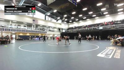 149 lbs Semifinal - Michael Williams, Mt. San Antonio College vs Brendon Ko, Bakersfield College