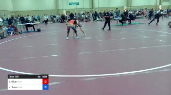 130 lbs Semifinal - Kamilliah Rice, Florida Elite Wrestling vs Kamiah Ross, Florida Phoenix