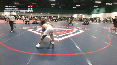 138 lbs Consi Of 32 #2 - James Sievers, GA vs Vinnie Gutierrez, CA