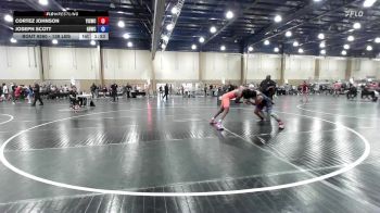 138 lbs Consolation - Cortez Johnson, Youth Impact Center Wrestling Club vs Joseph Scott, Golden Bears Wrestling Club
