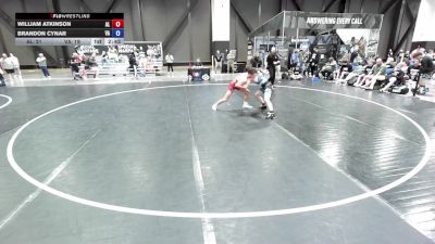 120 lbs William Atkinson, Alabama vs Brandon Cynar, Virginia