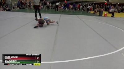 65 lbs Champ. Round 1 - River Wayne, Pinnacle vs Charlie Kim, Nononsense Wrestling