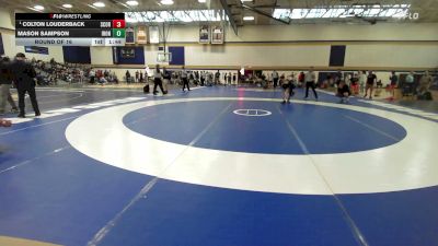 113 lbs Round Of 16 - Colton Louderback, Scorpions vs Mason Sampson, Iron Faith Wrestling