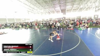 71 lbs Cons. Round 2 - Drayven Bradley, Uintah Wrestling vs Sergio Arriola, Payson Lion Wrestling Club