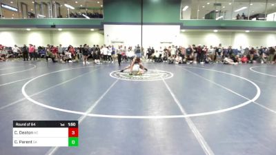 150 lbs Round Of 64 - Caleb Deaton, NC vs Cade Parent, GA