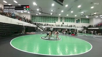 138 lbs Champ. Round 2 - Bryan Aguilar, Thunder Ridge vs Corbin Donner, Laramie