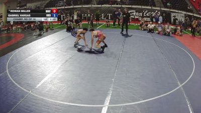 144 lbs Champ. Rd Of 16 - Rowan Miller, Montana vs Gabriel Vargas, Oregon