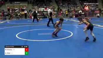 64 lbs Consolation - Mason Rivera, Topeka Blue Thunder vs Anthony Diaz, Naples Bears