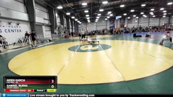 110 lbs Rd# 5- 3:45pm Friday Final Pool - Gabriel Burns, Minion Green vs Aiden Garcia, Cali Red
