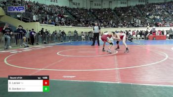 113 lbs Round Of 64 - Dylan Leclair, Tulsa Union vs Brayson Gordon, Watonga