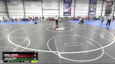 48 lbs Rd# 9- 2:15pm Saturday Final Pool - Lincoln Rich, Team Michigan vs Israel Jimenez, SouthWest Elite