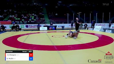 53kg Semifinal - Brooklyn Glasgow, Guelph WC vs Sierra Mullin, Saskatoon WC