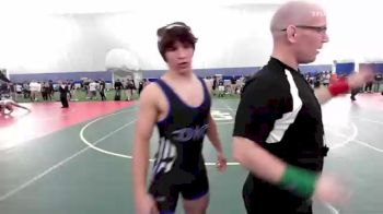 145 lbs Quarterfinal - Luigi Nuzzolo, Essex Tech/Masco WC vs Elias Kourafalos, Winchester