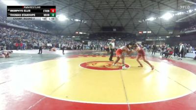 Boys 3A 285 lbs Champ. Round 3 - Memphys Ellis, Stanwood vs Thomas Stanhope, White River