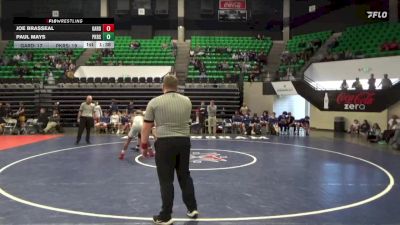 146 lbs Finals (2 Team) - Paul Mays, Pike Road School vs Joe Brasseal, Gardendale Hs