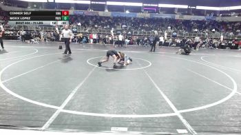 70 lbs Semifinal - Conner Self, King Select Wr Ac vs Moxx Lopez, Proving Grounds