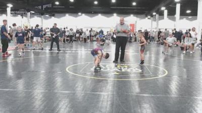 48 lbs Rr Rnd 1 - Trey Sanders, Mat Assassins Black - BK8E vs Gavin Tobin, CTWHALE - BK8E