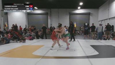 155 lbs Rr Rnd 5 - Carmen Bishop, CTWHALE - GK12E vs Clover Williams, Daughters Of Zion - GK12E