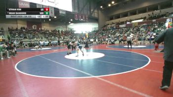 5A 132 lbs Quarterfinal - Ethan Kim, Little Rock Christian vs Sean Sanders, Van Buren