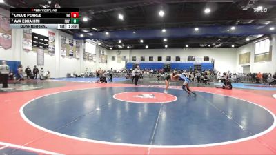 120 Girls Quarterfinal - Ava Ebrahimi, Poway vs Chloe Pearce, Rancho Bernardo