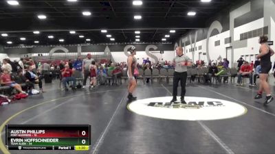 209 lbs Round 2 (8 Team) - Austin Phillips, Fort Hammers vs Evrin Hoffschneider, Team Alien