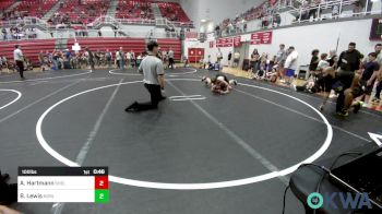 100 lbs Rr Rnd 4 - Andrew Hartmann, Shelton Wrestling Academy vs Braxton Lewis, Noble Takedown Club