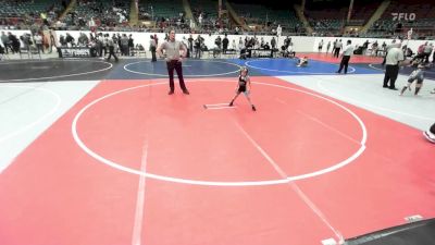 43 lbs Consi Of 8 #2 - James Anaya, Bad Cat WC vs Levi Ortzow, WLV Jr WC