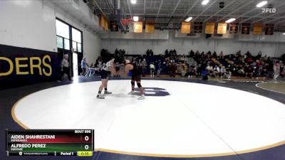 190 lbs Cons. Round 2 - Aiden Shahrestani, Esperanza vs Alfredo Perez, Mayfair
