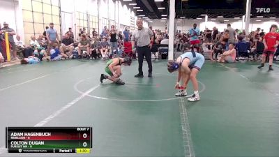 76 lbs Round 3 (6 Team) - Adam Hagenbuch, Rebellion vs Colton Dugan, Pursuit WA