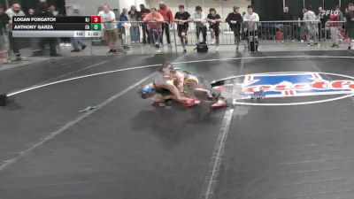113 lbs Round Of 128 - Logan Forgatch, NJ vs Anthony Garza, CA