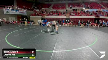 145 lbs Semis (4 Team) - Brijatte Garcia, Burleson Centennial vs Jasmine Vick, Amarillo Palo Duro