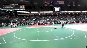 55 lbs Cons. Round 5 - Samuel Forsythe, FSWA vs Colton Kaiser, HCW3