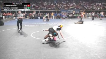 G 145 lbs Champ. Round 1 - Avery Teutsch, Benton Girls vs Kendall Robinson, St. Amant Girls