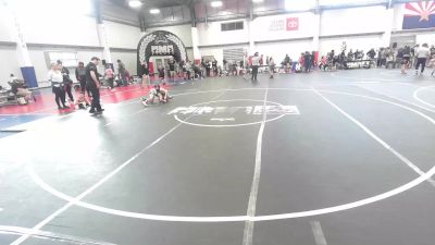 78 lbs Quarterfinal - Luca Pavia, Monster Garage vs Emilio Salcedo, Tucson Cyclones