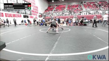 126 lbs Rr Rnd 5 - Gabe Neils, Henryetta Knights Wrestling Club vs Ty Whitlock, Harrah Little League Wrestling