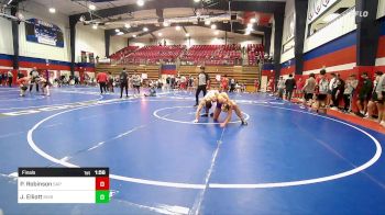 175 lbs Final - Payson Robinson, Sapulpa vs James Elliott, Bixby HS Boys