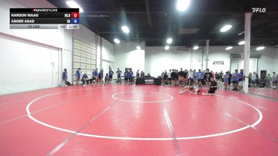 75 lbs Karson Waag, Oklahoma Blue vs Asher Asad, Georgia