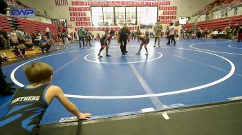 64-67 lbs Rr Rnd 1 - Aria Obanion, HURRICANE WRESTLING ACADEMY vs Katelee Cole, Tulsa Blue T Panthers