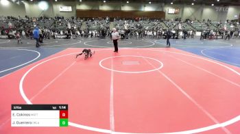 57 lbs Semifinal - Easton Cokinos, MatTime vs Johnny Guerrero, Orland WC